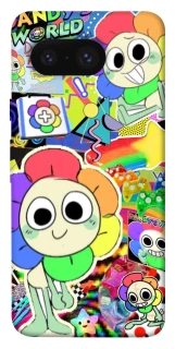 Чехол на Google Pixel 8 Dandy world collage фото 1 из 1