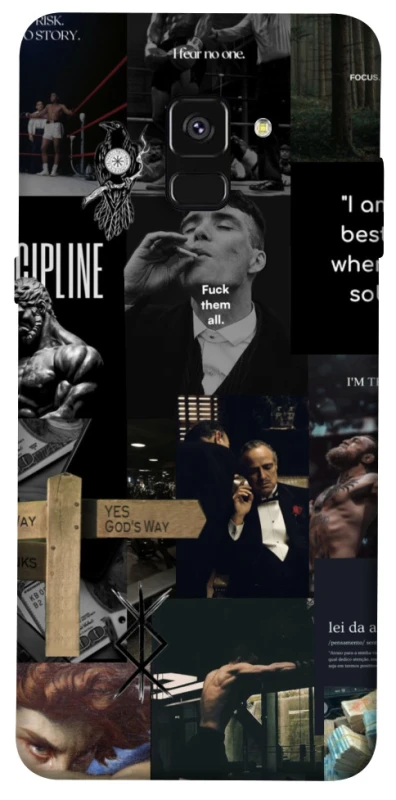 Чохол на Samsung A530 Galaxy A8 (2018) Men's style v2 фото 1 з 1