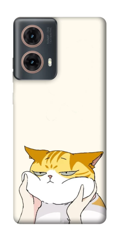 Чохол на Motorola Moto G85 Cat bun фото 1 з 1