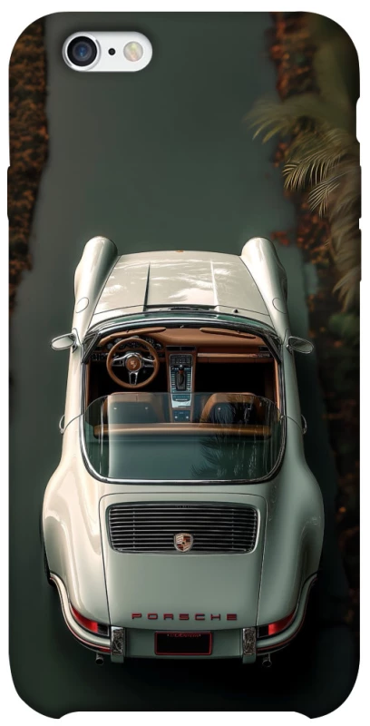 Чехол на Apple iPhone 6/6s (4.7") White porsche фото 1 из 1