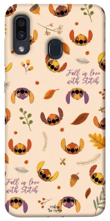 Чехол на Samsung Galaxy A20 / A30 Fall in love with Stitch фото 1 Чехол на Samsung Galaxy A20 / A30 Fall in love with Stitch фото 1 из 1
