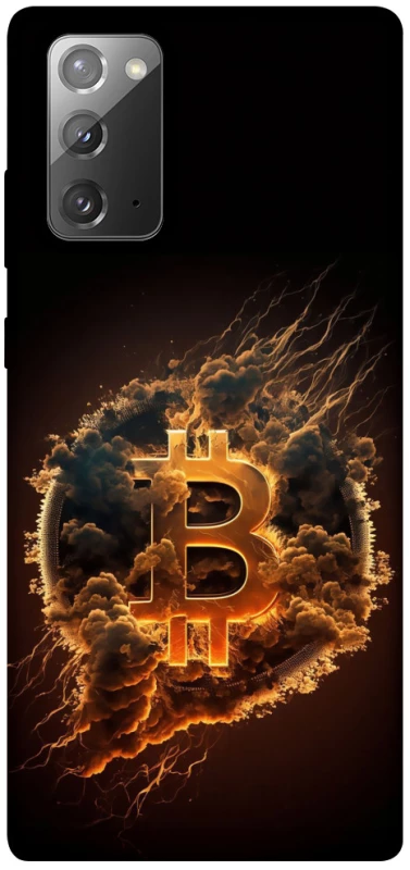 Чехол на Samsung Galaxy Note 20 Smoky Bitcoin фото 1 из 1