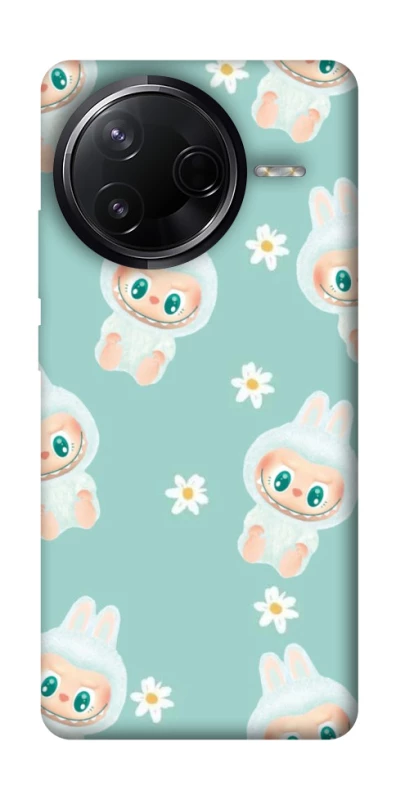 Чохол на Infinix Note 50 Pro Labubu Green фото 1 з 1