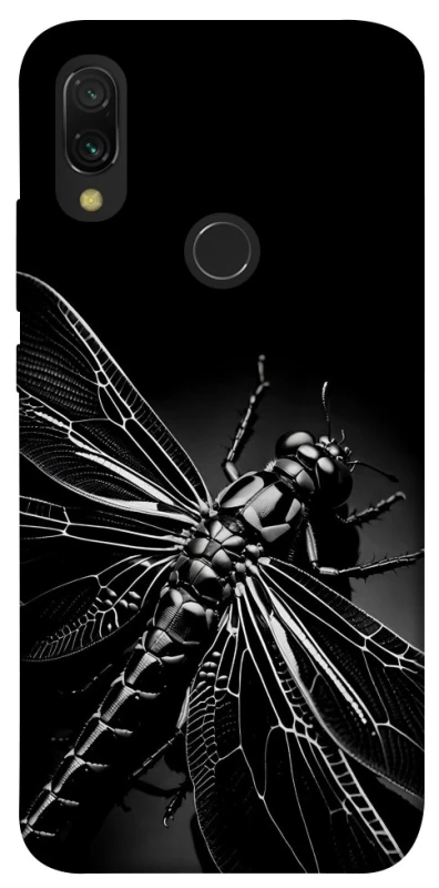 Чехол на Xiaomi Redmi 7 Black dragonfly фото 1 из 1