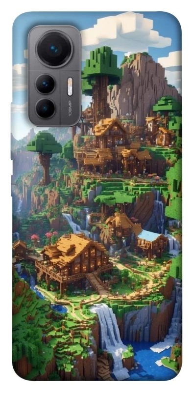 Чехол на Xiaomi 12 Lite Minecraft universe фото 1 из 1