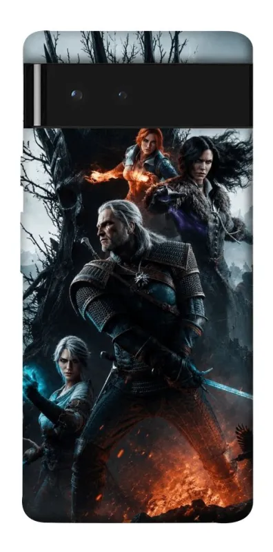Чехол на Google Pixel 6 Witcher v2 фото 1 из 1