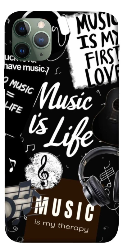 Чохол на Apple iPhone 11 Pro Max (6.5") Music is Life фото 1 з 1