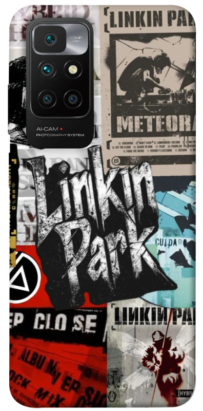 Чохол на Xiaomi Redmi 10 Linkin Park logo ver.2 фото 1 з 1