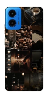 Чехол на Motorola Moto G45 Coffee collage ver.1 фото 1 из 1