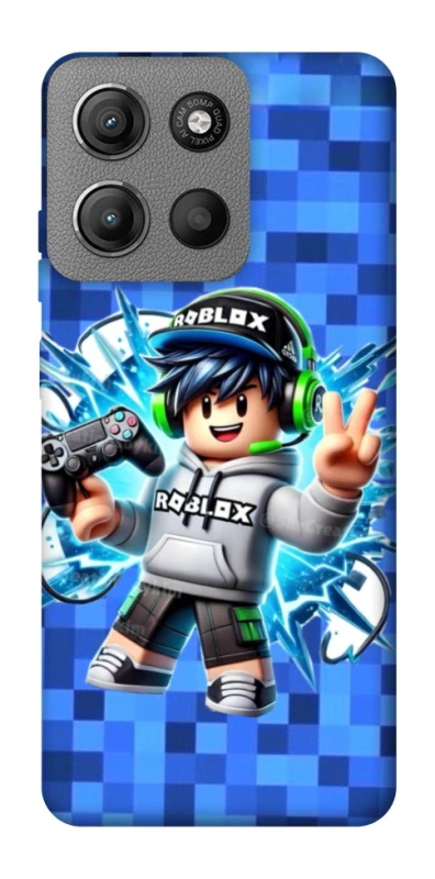 Чехол на Motorola Moto G15 4G Roblox collage ver.6 фото 1 из 1