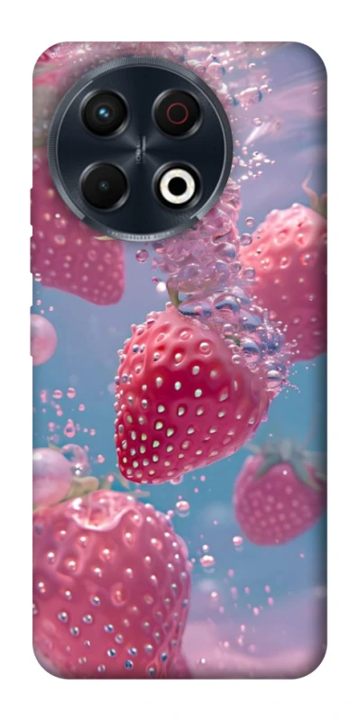 Чохол на TECNO Spark 30 Pro (KL7) Полуниця в воді фото 1 з 1