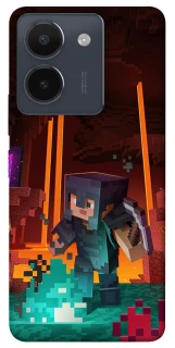Чехол на Vivo Y36 Minecraft game adventure фото 1 из 1