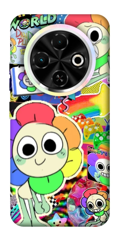 Чехол на TECNO Spark 30C Dandy world collage фото 1 из 1