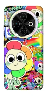 Чехол на TECNO Spark 30C Dandy world collage фото 1 из 1