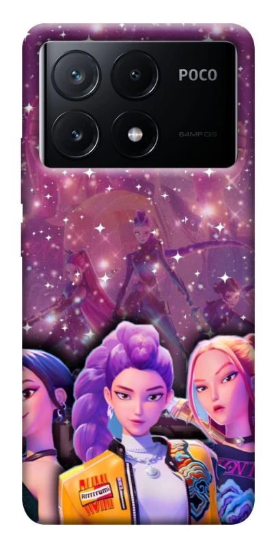 Чохол на Xiaomi Poco X6 k-pop demon hunters v6 фото 1 з 1