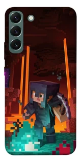 Чехол на Samsung Galaxy S22+ Minecraft game adventure фото 1 из 1