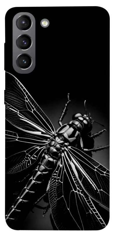 Чехол на Samsung Galaxy S21 Black dragonfly фото 1 из 1