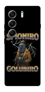 Чохол на Tecno Camon 40 Pro Spioniro Golubiro фото 1 з 1