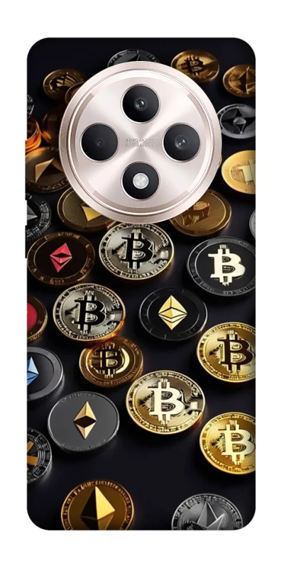 Чехол на Oppo Reno 12 F 4G/5G Many coins фото 1 из 1