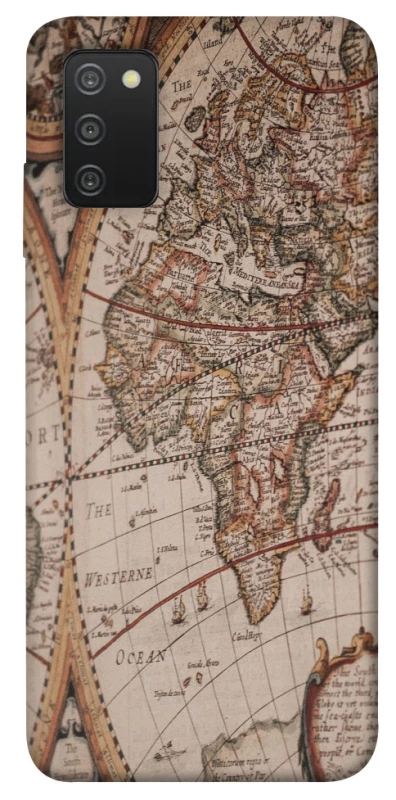 Чехол на Samsung Galaxy A03s Карта путешествий фото 1 из 1