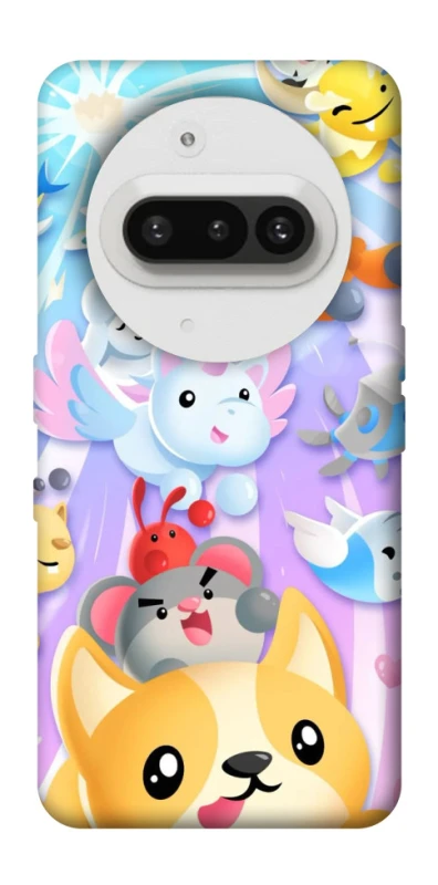 Чехол на Nothing Phone (3a) Adopt Me Rainbow Pet Parade фото 1 из 1