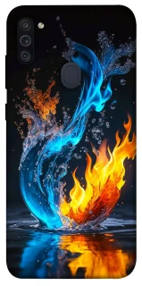 Чохол на Samsung Galaxy M11 Water And Fire фото 1 Чохол на Samsung Galaxy M11 Water And Fire фото 1 з 1