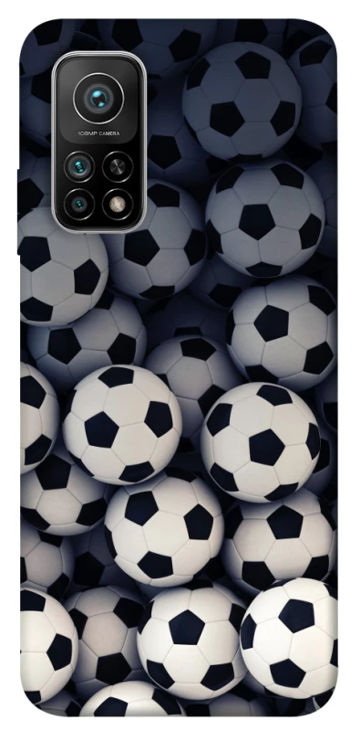 Чохол на Xiaomi Mi 10T Футбольні м'ячи фото 1 з 1