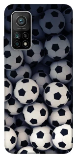 Чехол на Xiaomi Mi 10T Pro Футбольные мячи фото 1 из 1