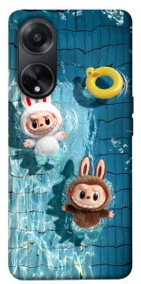 Чохол на Oppo A98 Labubu in the pool фото 1 з 1