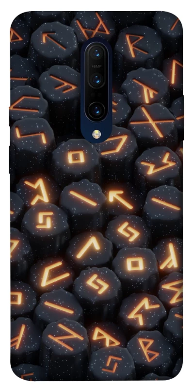 Чохол на OnePlus 7 Pro Вогняні руни фото 1 з 1