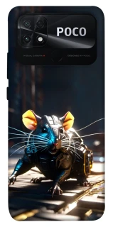 Чехол на Xiaomi Poco C40 Cyber rat фото 1 из 1