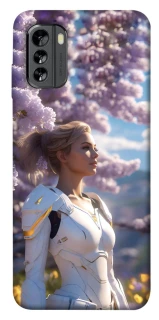 Чехол на Nokia G60 Cyber space girl ver.1 фото 1 из 1