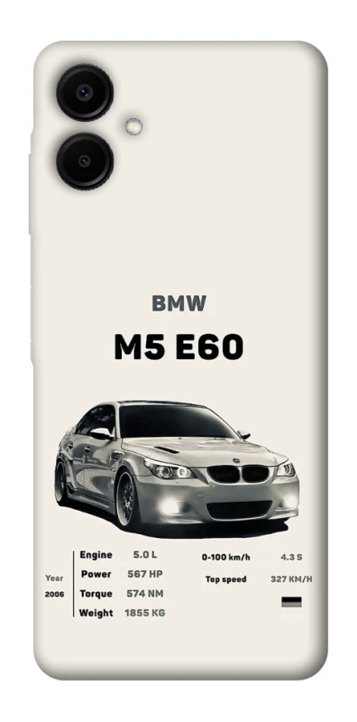Чехол на Samsung Galaxy A06 BMW M5 E60 фото 1 из 1