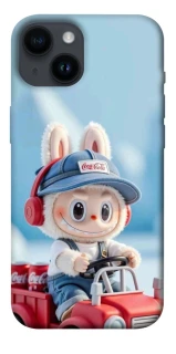 Чехол на Apple iPhone 14 (6.1") Labubu in the car фото 1 из 1