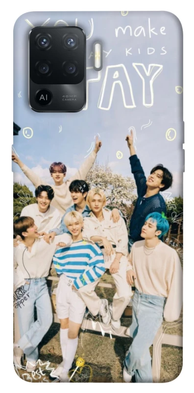 Чохол на Oppo Reno 5 Lite Stray Kids One Team фото 1 з 1