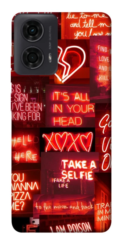 Чохол на Motorola Moto G04 Love collage ver.7 фото 1 з 1