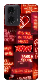 Чохол на Motorola Moto G04 Love collage ver.7 фото 1 з 1