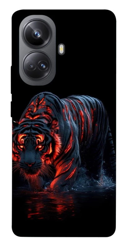 Чохол на Realme 10 Pro+ fire tiger фото 1 з 1