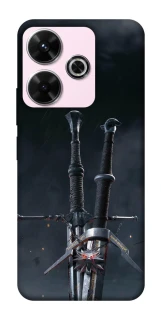 Чохол на Xiaomi Poco M6 4G Мечі Ведьмака фото 1 з 1