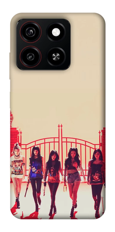 Чехол на ZTE Blade A35 4G RED VELVET v4 фото 1 из 1