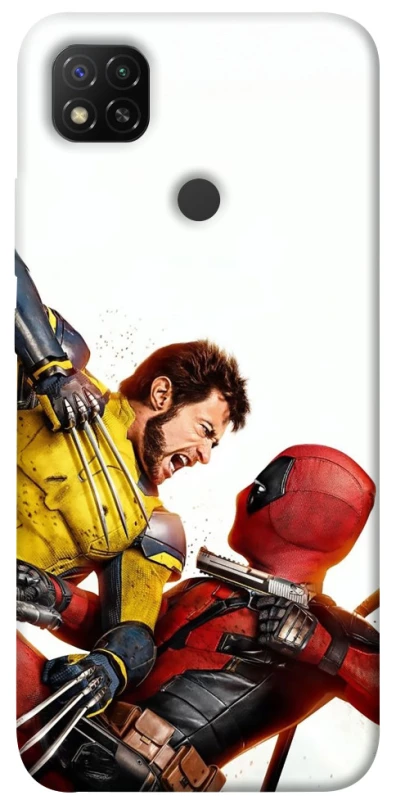 Чохол на Xiaomi Redmi 9C Deadpool and Wolverine фото 1 з 1