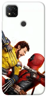 Чехол на Xiaomi Redmi 9C Deadpool and Wolverine фото 1 из 1