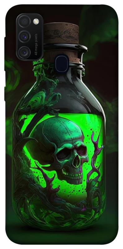 Чехол на Samsung Galaxy M21 Skull bottle фото 1 из 1