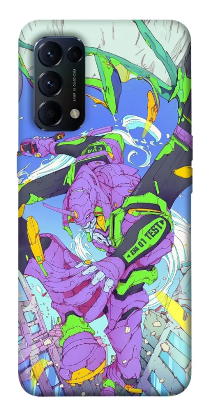 Чохол на Oppo Reno 5 4G Євангеліон v2 фото 1 з 1