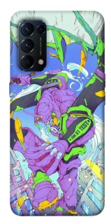 Чохол на Oppo Reno 5 4G Євангеліон v2 фото 1 з 1