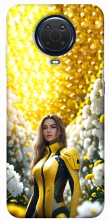 Чехол на Nokia G20 / G10 / 6.3 Cyber space girl ver.2 фото 1 из 1