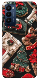 Чехол на TECNO Camon 18 Новогодний v20 фото 1 из 1