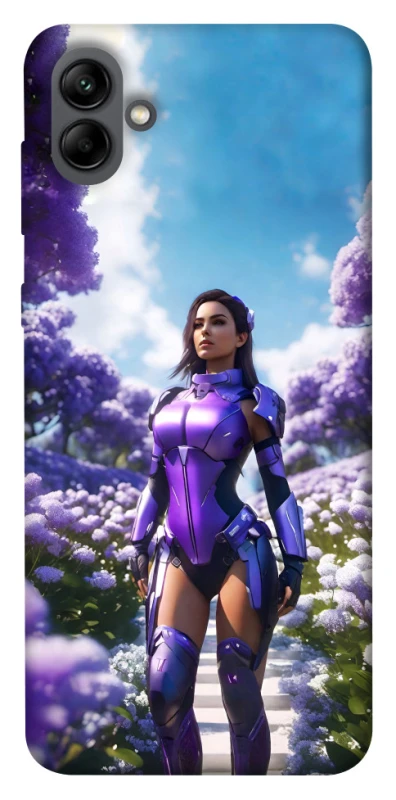 Чохол на Samsung Galaxy A04 Cyber space girl ver.4 фото 1 з 1