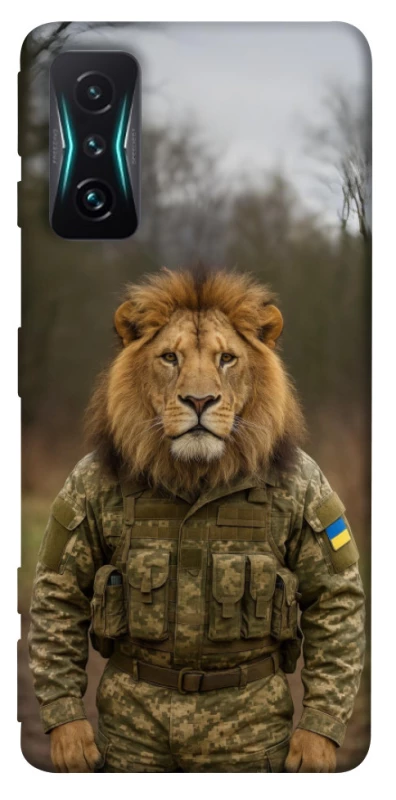 Чехол на Xiaomi Redmi K50 Gaming Лев защитник фото 1 из 1