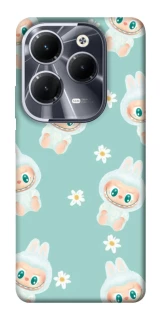 Чехол на Infinix Hot 40 Labubu Green фото 1 из 1